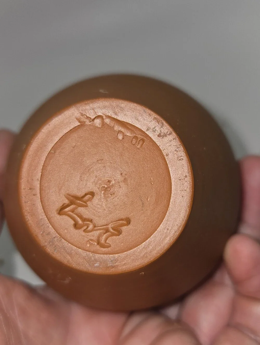 Handmade  Terracotta Clay Vase Mini Appx 4in. Minimalistic. Earth